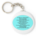 The Miracle of Friendship keychains