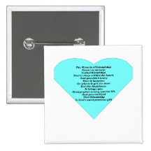 The Miracle of Friendship Pinback Buttons