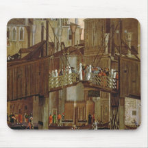 The Miracle of the Relic of the Holy Cross, detail Mouse Pads