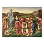 The Mirror of Venus, 1870-76 (oil on canvas) Postcard