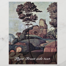The Misfortune Of Silenos Detail By Piero Di Cosim Flyer