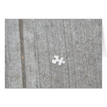 The missing piece greeting cards