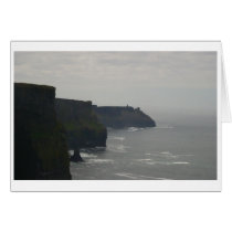 The Misty Cliffs of Moher Card
