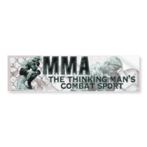 The MMA Thinker Bumper Stickers