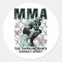 The MMA Thinker Stickers