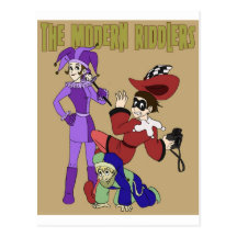 The Modern Riddlers Postcards