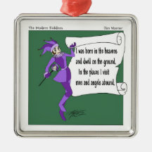 The Modern Riddlers Snow Riddle Ornament
