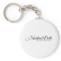 The Modified Dolls Fancy Logo keychains