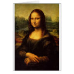 The Mona Lisa by Leonardo Da Vinci c. 1503-1505 Greeting Card