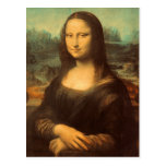The Mona Lisa by Leonardo da Vinci Post Cards