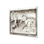 The Mongol leader, Hulagu, khan of the Ilkhanate Canvas Prints