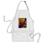 The Monkey Painter Aprons