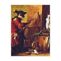 The Monkey Painter Post Cards