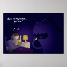 The monsters under your bed print