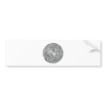 the Moon Bumper Sticker