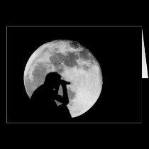 The Moon is full tonight once more cards