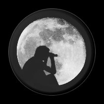 The Moon is full tonight once more magnets