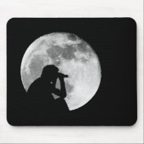 The Moon is full tonight once more mousepads