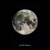 The Moon on a Field of Black posters
