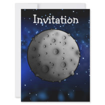 The Moon Personalized Invitations