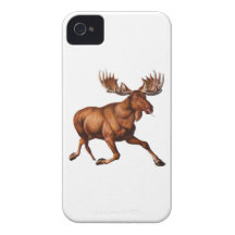THE MOOSE IS LOOSE iPhone 4 Case-Mate CASES