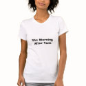 The Morning After Tank t-shirts