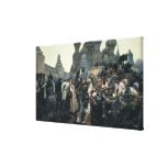The Morning of the Execution of the Streltsy Stretched Canvas Prints
