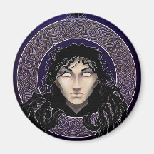 The Morrigan Fridge Magnet