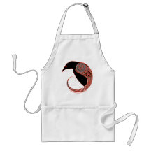 The Morrigan Raven Celtic Knotwork Aprons