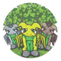 The Moss People Sticker