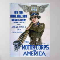 The Motor Corps of America Poster
