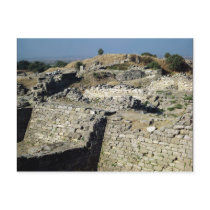 The Mound of Hissarlik, the site of Post Card