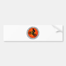 THE MOUNTAIN BIKERS BUMPER STICKERS