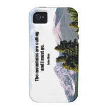The mountains are calling and I must go. Vibe iPhone 4 Case