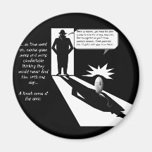 The Mouse Gets it Refrigerator Magnet