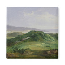 The Mouth of the River Bidassoa Refrigerator Magnet