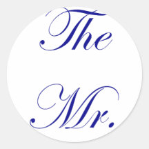 The Mr Round Stickers