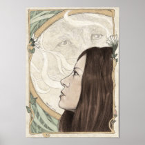 The muse canevas print