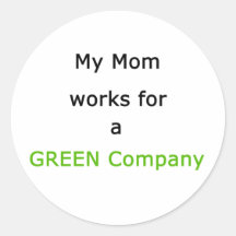 The MUSEUM Artist Series gibsphotoart My Mum Green Sticker