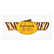 The MUSEUM Artist Series jGibney Happy 2009Empowed Custom Photo Card
