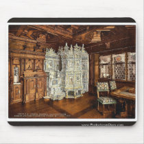 The museum, room from the Seidenhofe, with oven, Z Mouse Pad