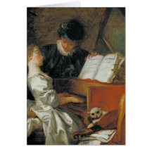 The Music Lesson Card