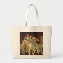 The Music Lesson Pre-Raphaelite Art Bags