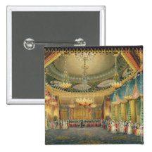 The Music Room, from 'Views of the Royal Pavilion, Pins