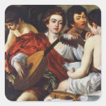 The Musicians, Caravaggio Sticker