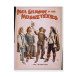 The Musketeers, 'Paul Gilmore' Retro Theatre Postcard