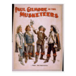 The Musketeers, 'Paul Gilmore' Retro Theatre Postcard