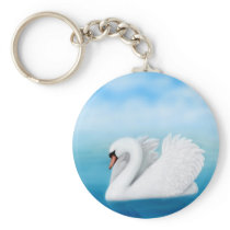 The Mute Swan Keychain
