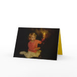 The Mysterious Candle blank Cards
