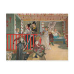"The Name Day" by Carl Larsson Art Print postcards
